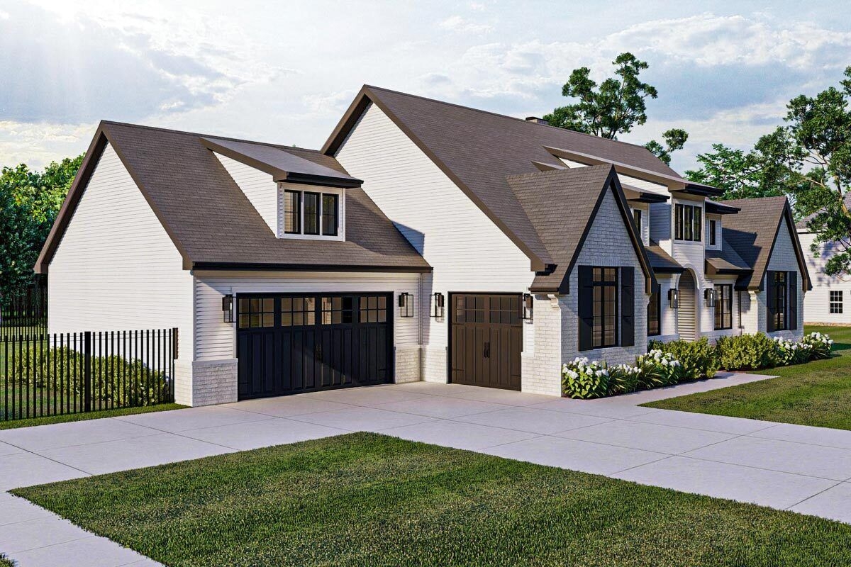 1 5 Story Modern Cottage House Plan With 3 Bedrooms 623112DJ