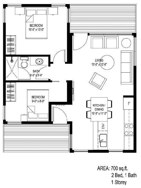 10 Best 700 Square Feet House Plans As Per Vasthu Shastra