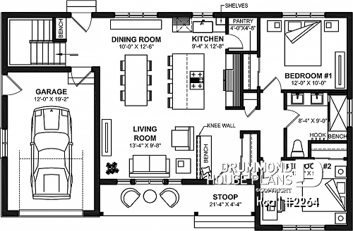 1000 Square Foot Ranch House Floor Plans Viewfloor co