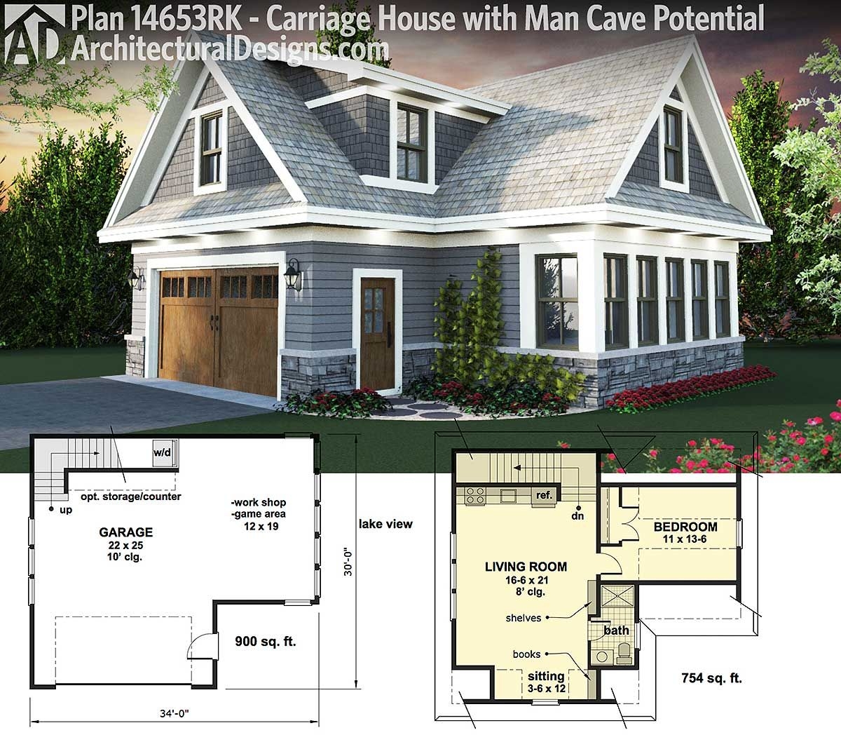 12 Modern Farmhouse Carriage House Plans Information