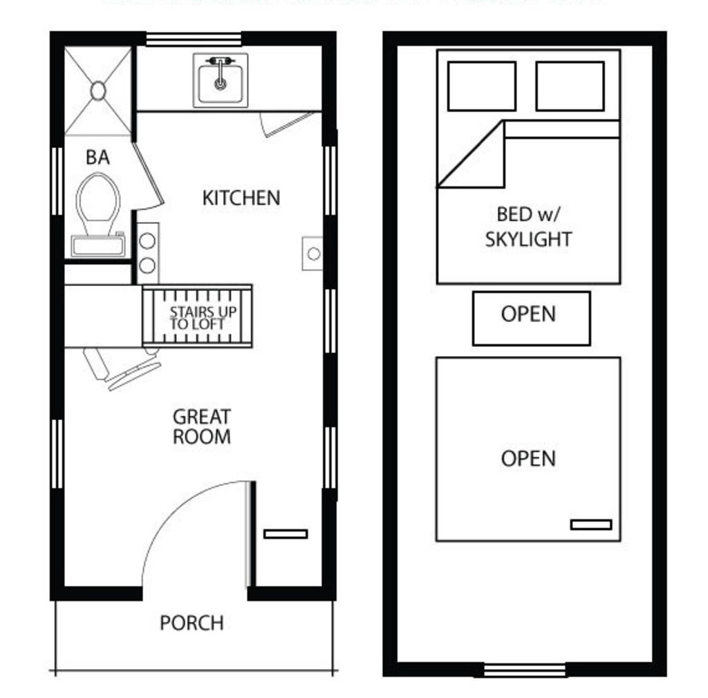 120 Sq Ft Tiny House Floor Plans HOMYSTYLE