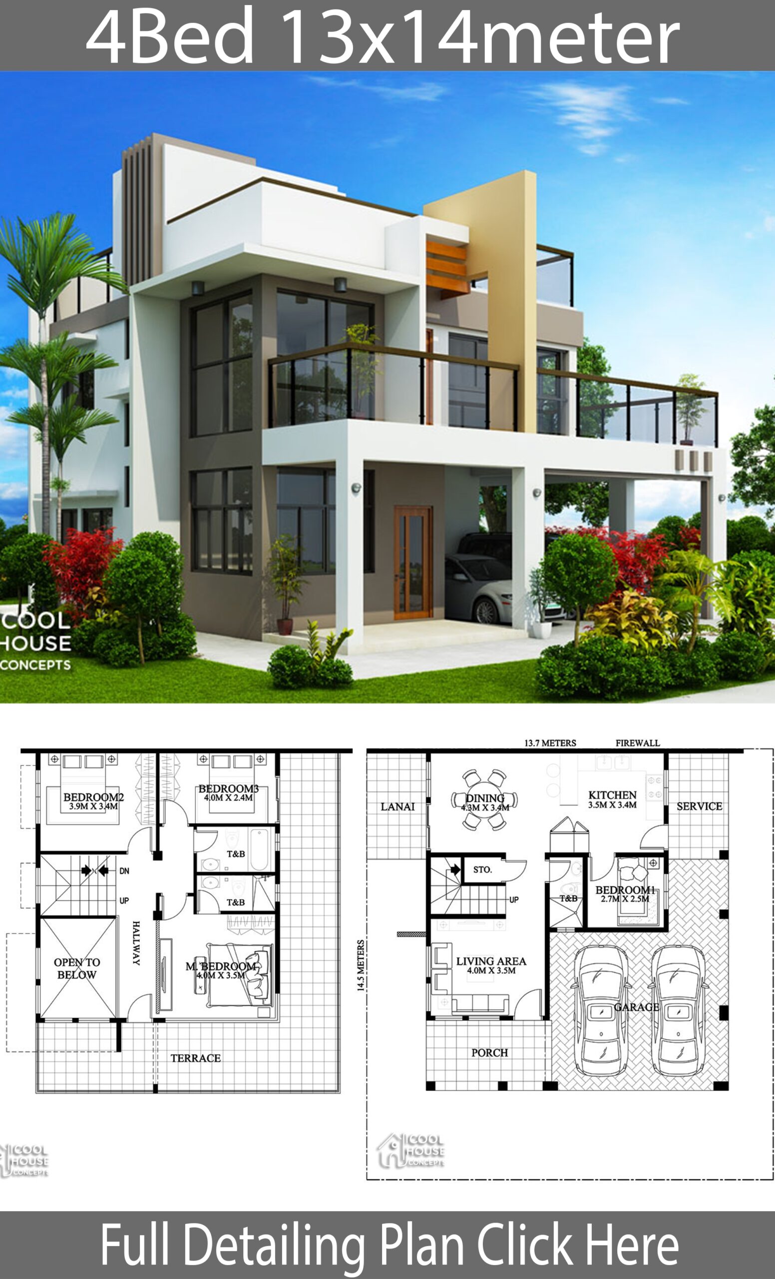 14 Blueprint Family House 4 Bedroom House Floor Plans 3D Whimsical