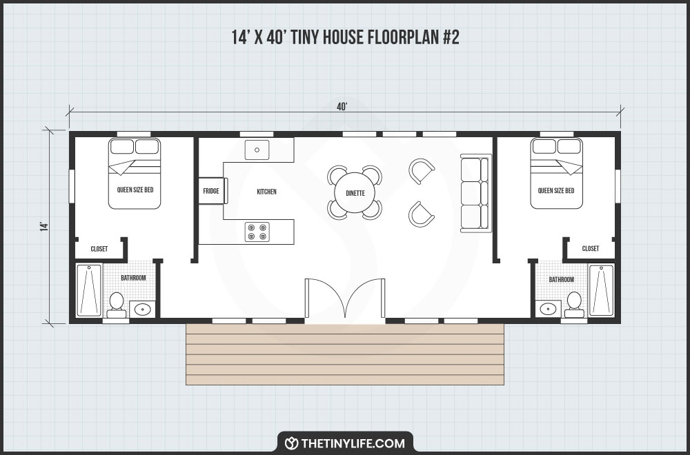 14 X 40 Tiny Home Designs Floorplans Costs And More The Tiny Life