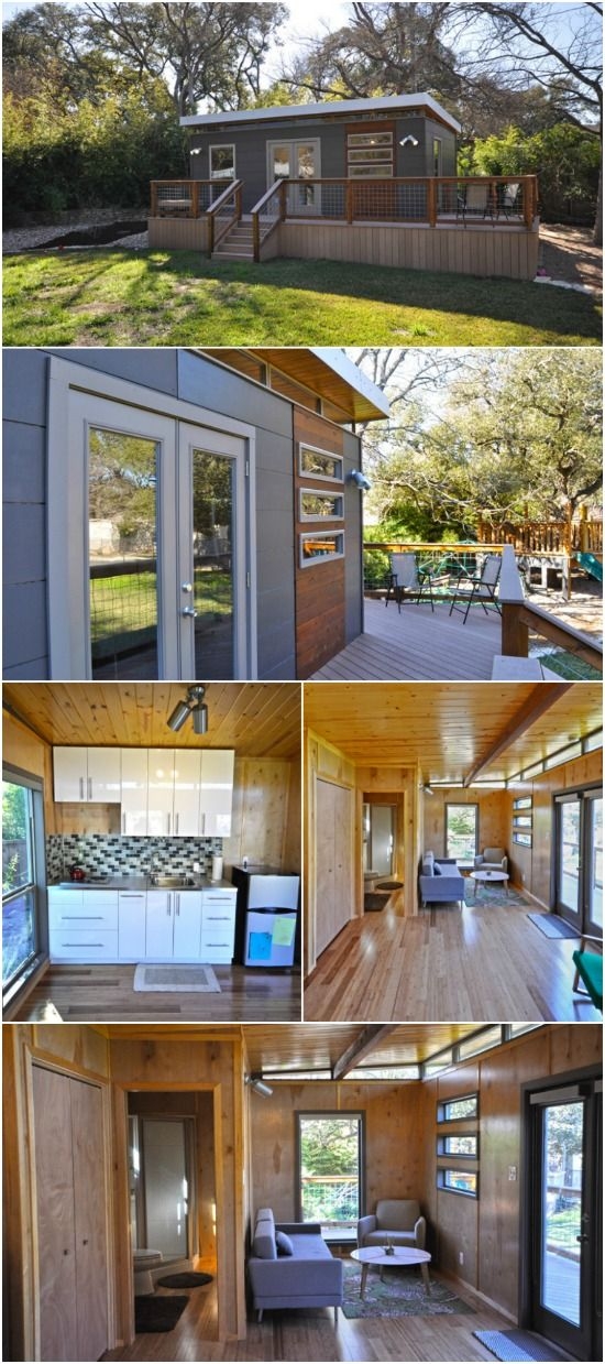 14x24 Modern Cabin Style Tiny House By Kanga Room Systems Modern