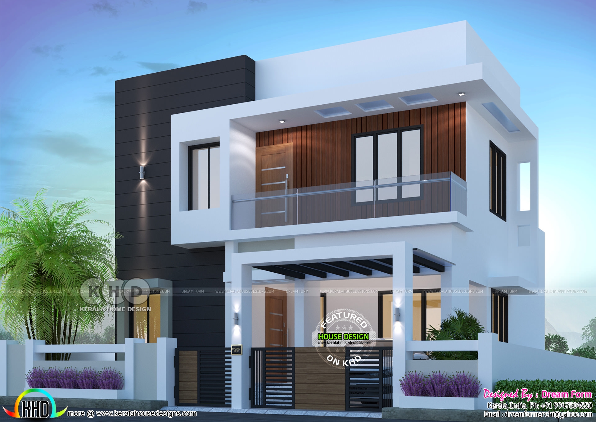 1500 Sq ft 3 Bedroom Modern Home Plan Kerala Home Design And Floor 