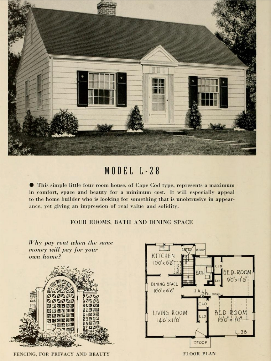 1940S Cape Cod Floor Plans Whats That House A Guide To Style Houses On