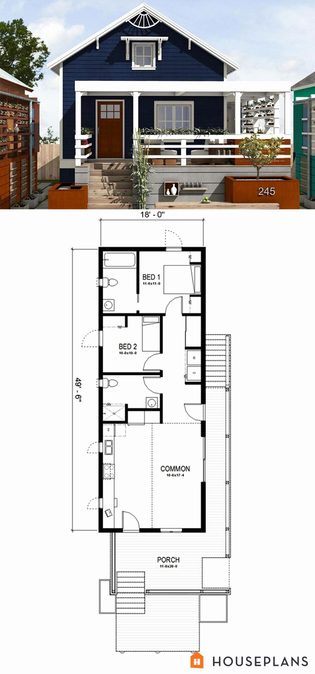 2 Story Shotgun House Floor Plan Floorplans click