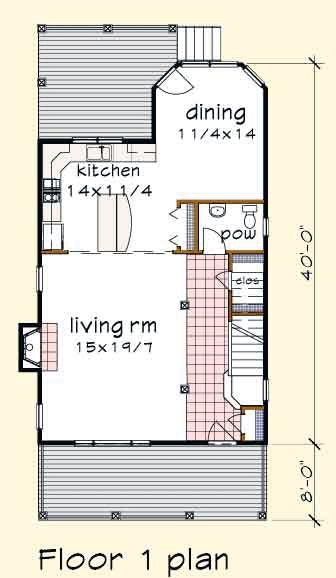 24 Ft Wide House Plans How To Plan Best House Plans