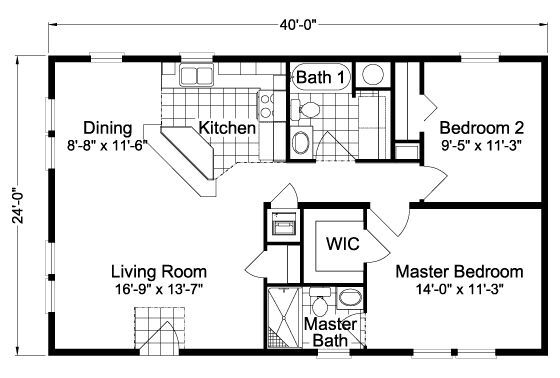 24x40 Floor Plans Google Search Small House Floor Plans