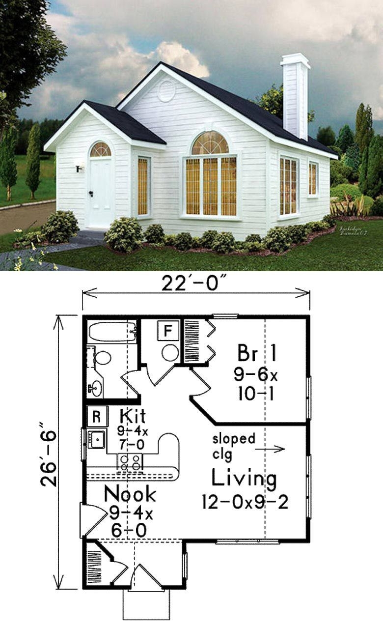 27 Adorable Free Tiny House Floor Plans Little House Plans Unique