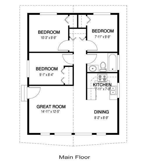 3 Bedroom Tiny House Floor Plans Pictures Grass Lawns Care
