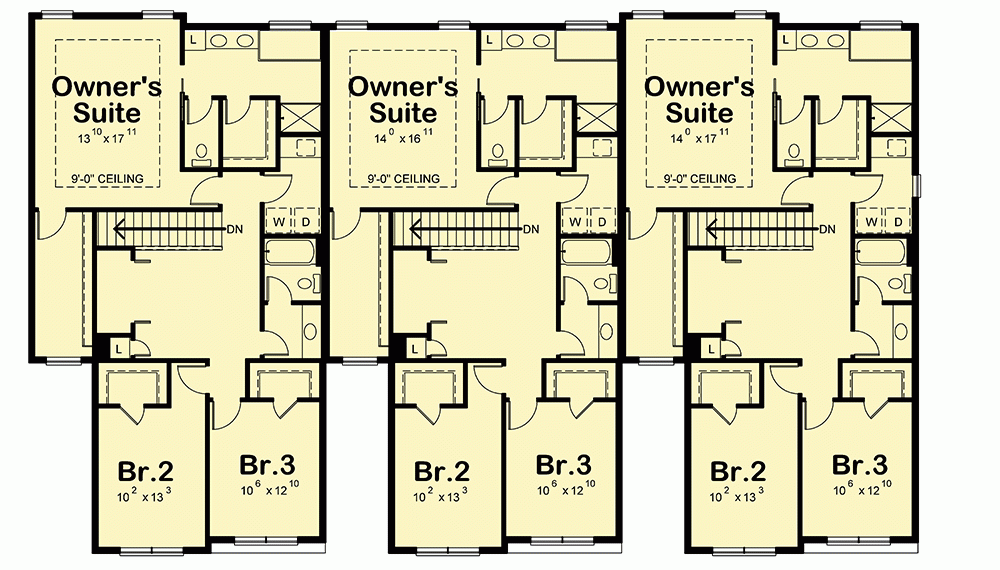 3 Family House Multi Generational Home Plans House Plans
