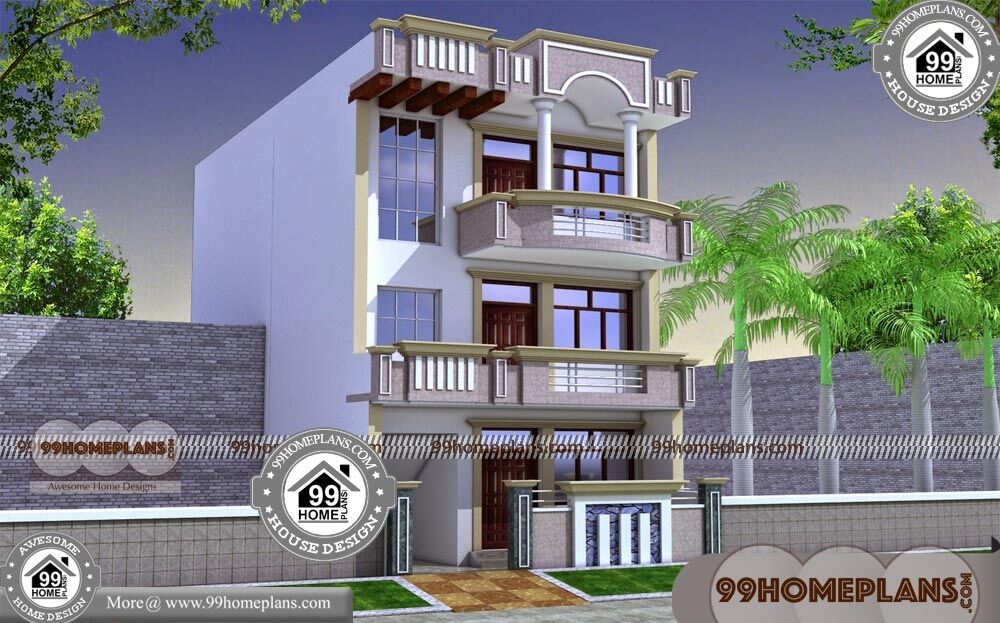 3 Story House Plans For Narrow Lot 80 Free Contemporary Home Ideas