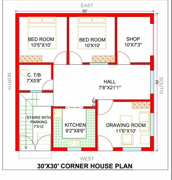 30X30 House Floor Plans Ideas And Inspiration House Plans