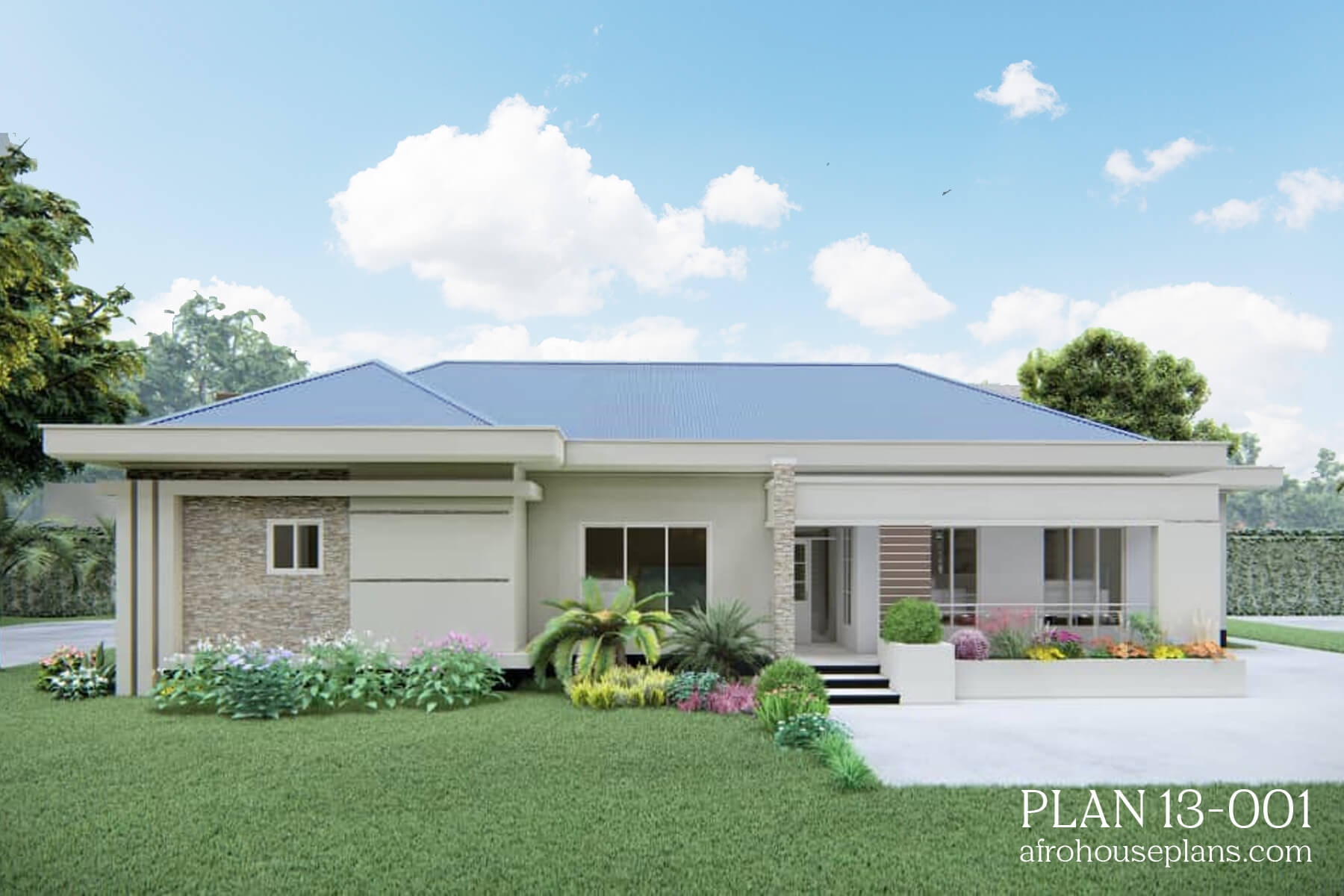 4 Bedroom Detached House Plan Bungalow Www resnooze