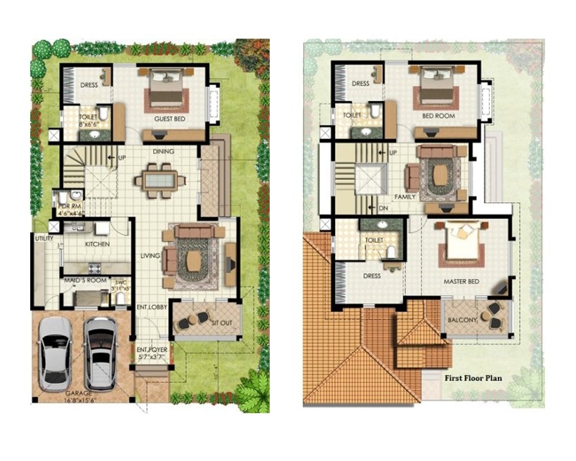 40 Feet By 60 Feet House Plan Page 3