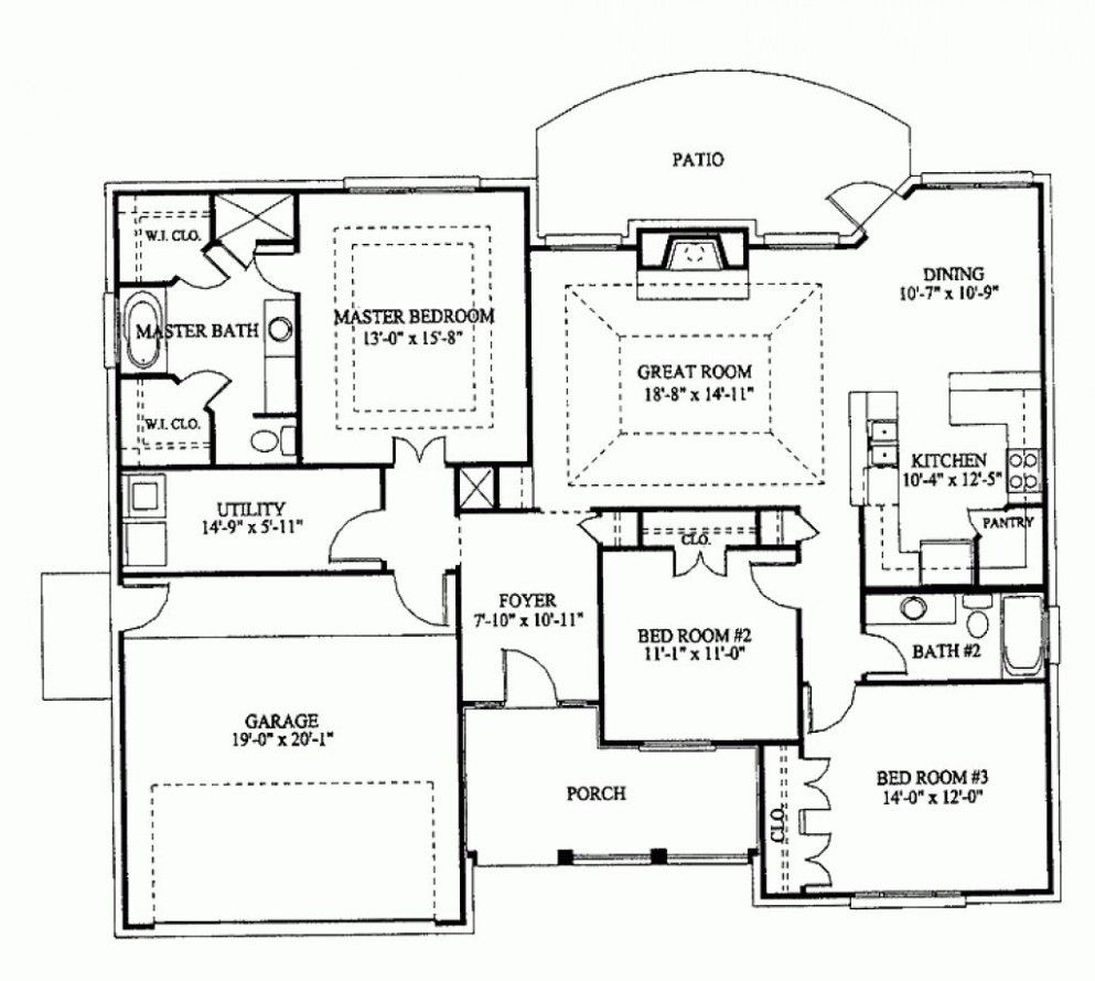 5 Bedroom 3 Bathroom House Plans