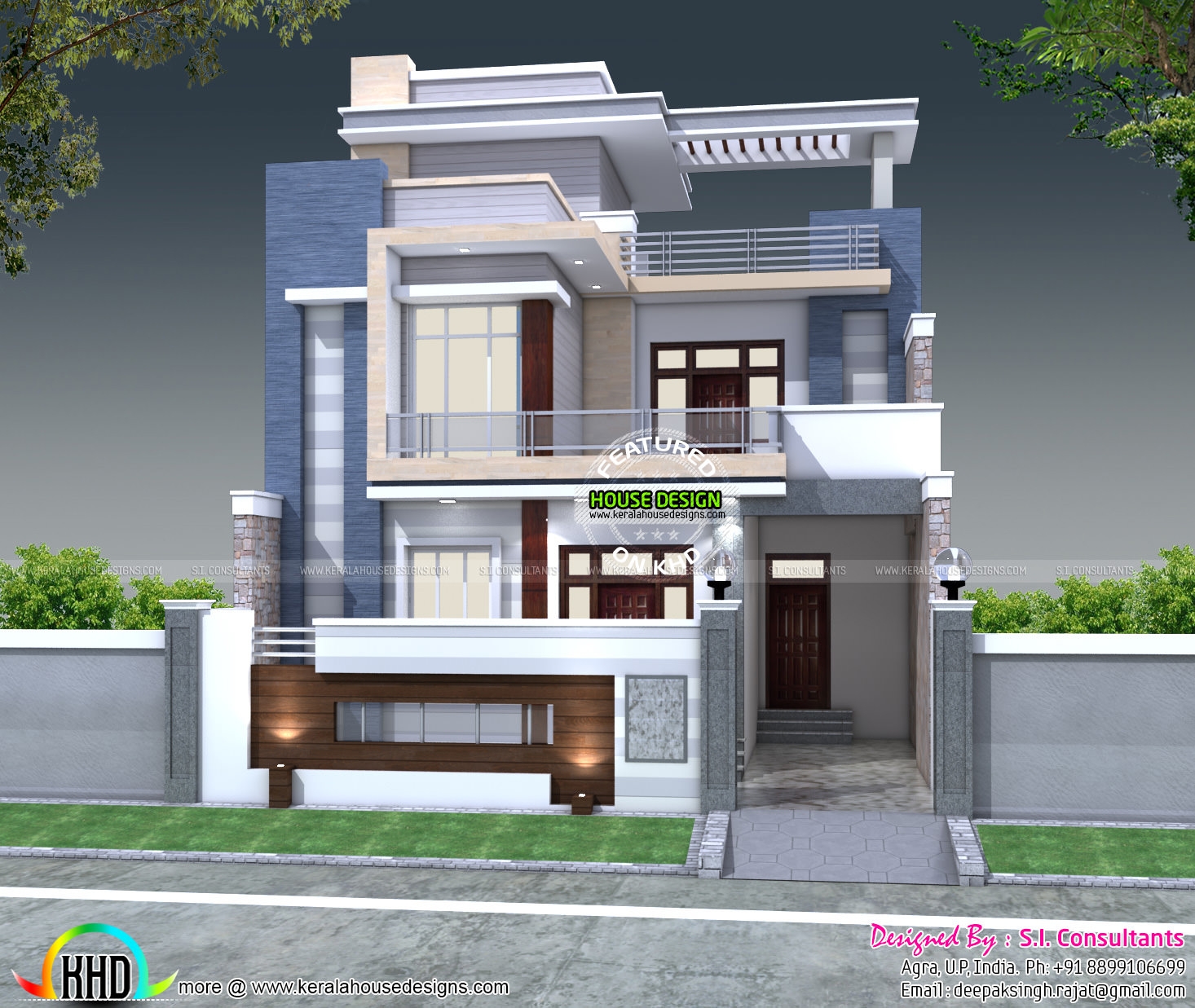 5 Bedroom 30x60 House Plan Architecture Kerala Home Design And Floor 