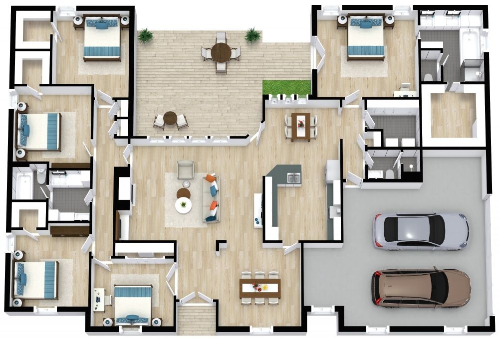 5 Bedroom Floor Plan With Dimensions Viewfloor co