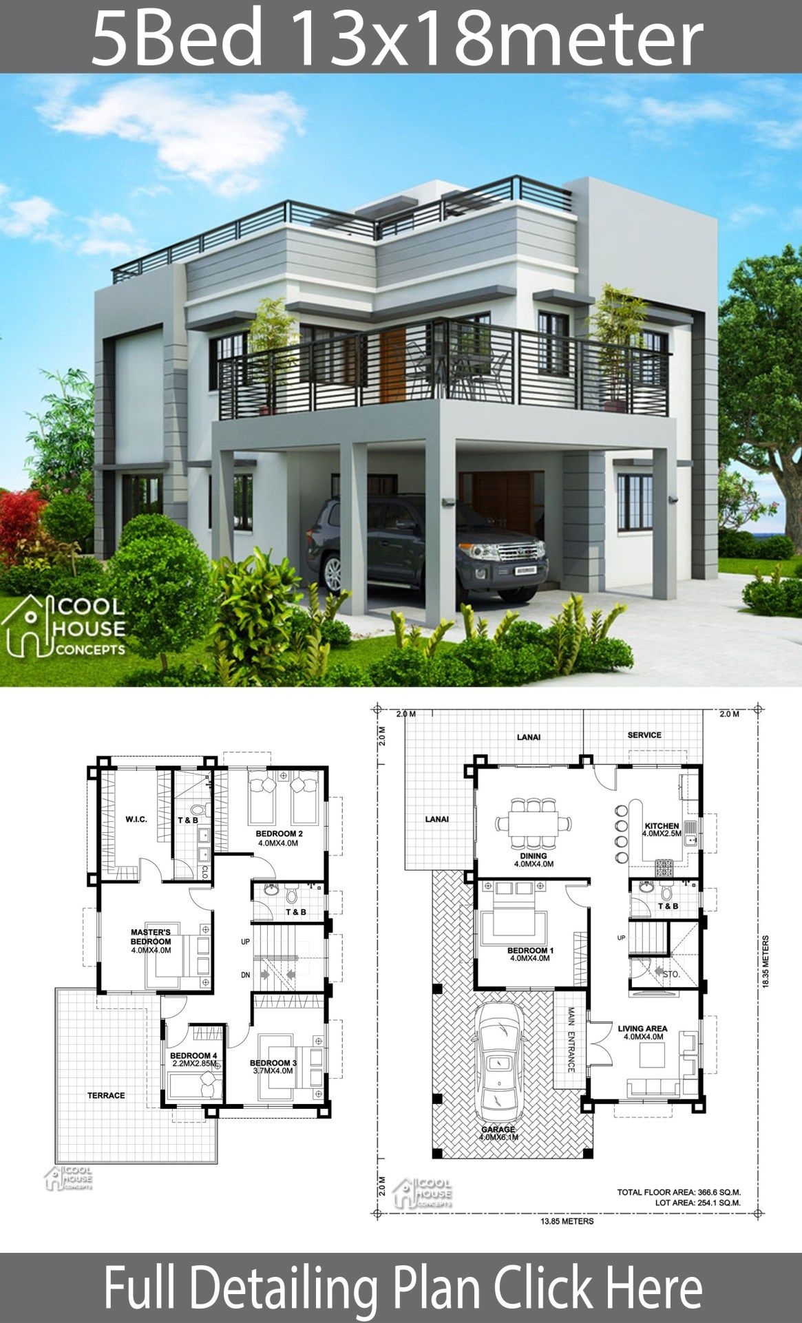 5 Bedroom Modern House Plans Home Inspiration