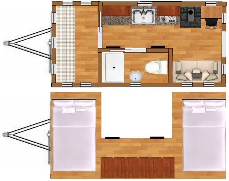 8x16 Tiny House On Wheels Plans Chartdevelopment