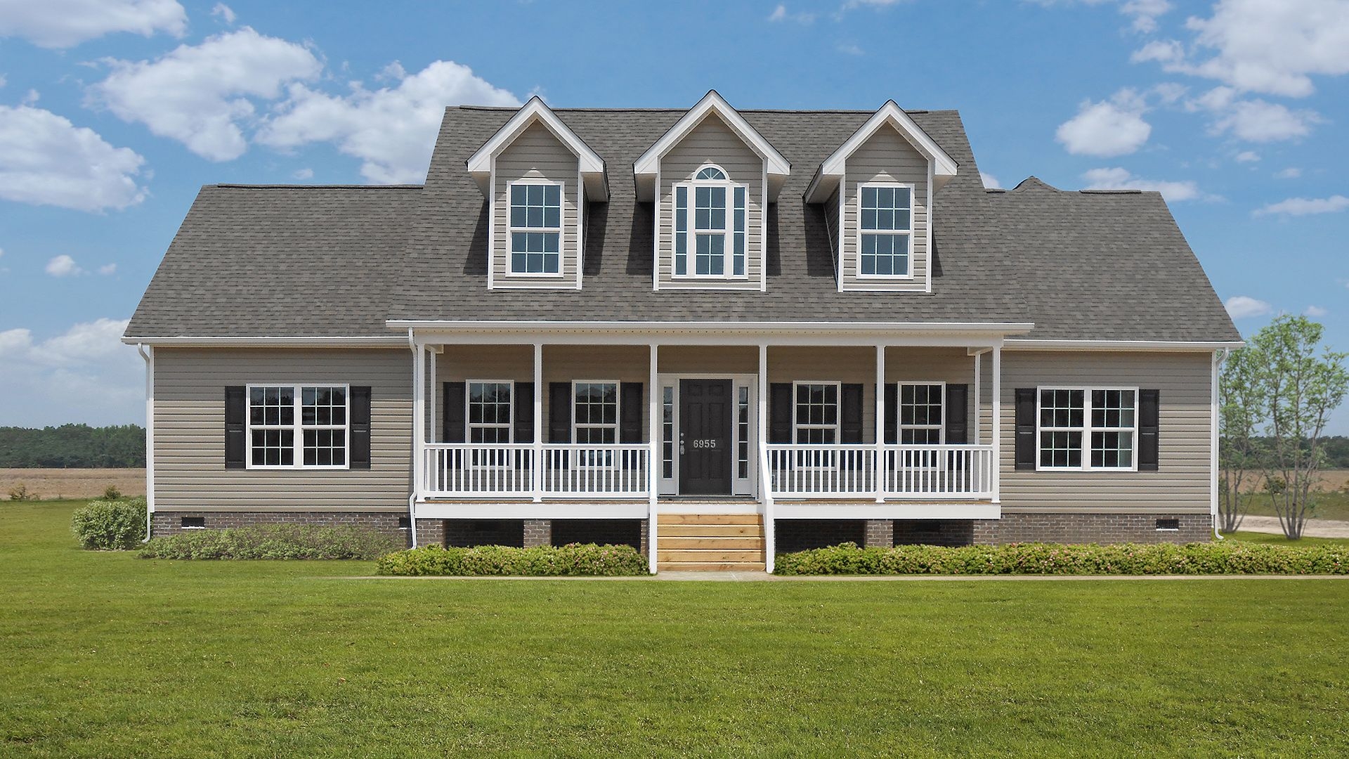 A Classic Two story Home With 3 Dormer Windows The Lexington Is 