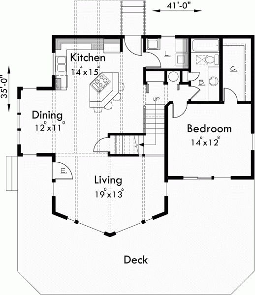 A Frame House Plan Master On The Main Loft 2 Bedroom