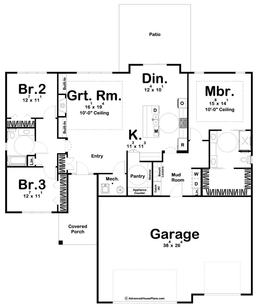 Ada House Floor Plans Floorplans click