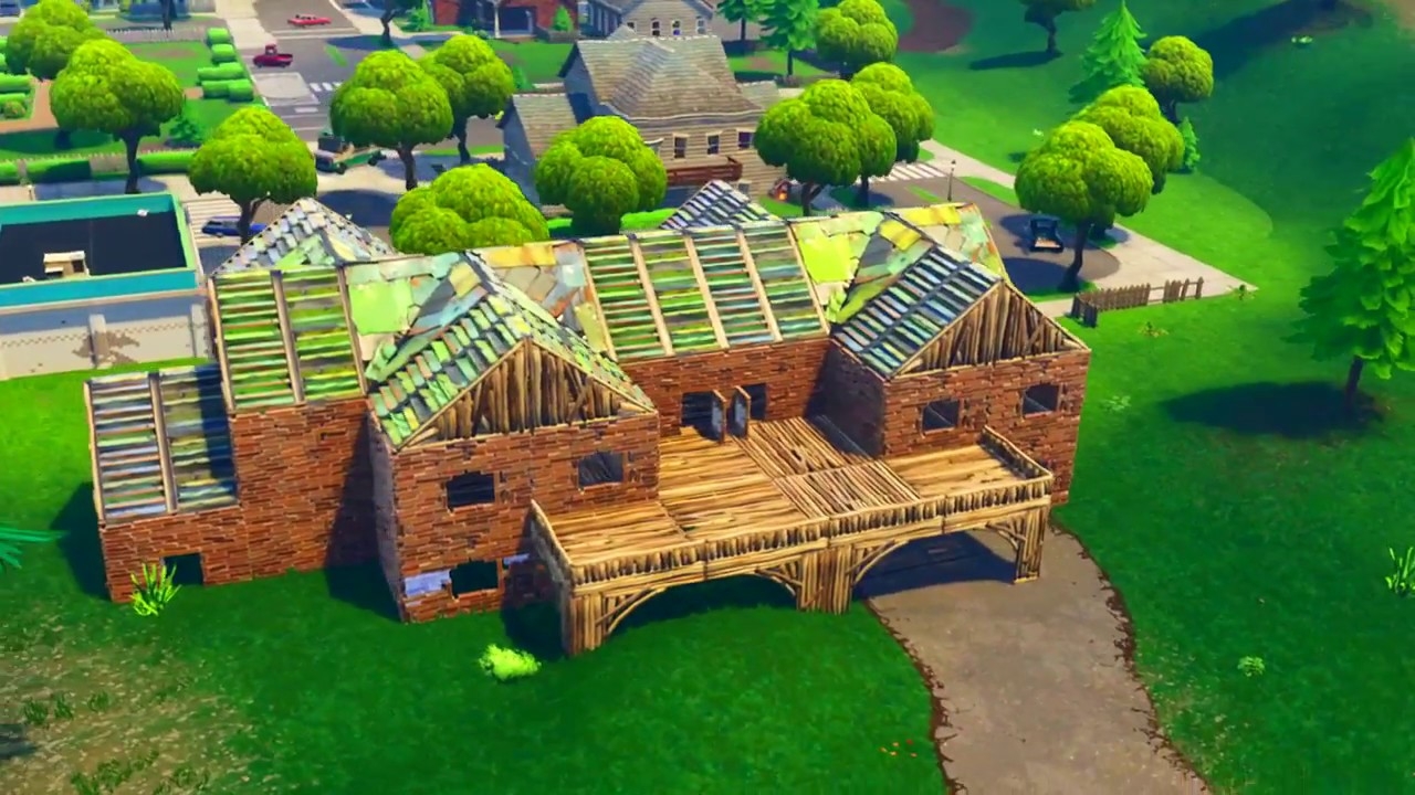 Adding A Mansion To Pleasant Park Fortnite Playground YouTube