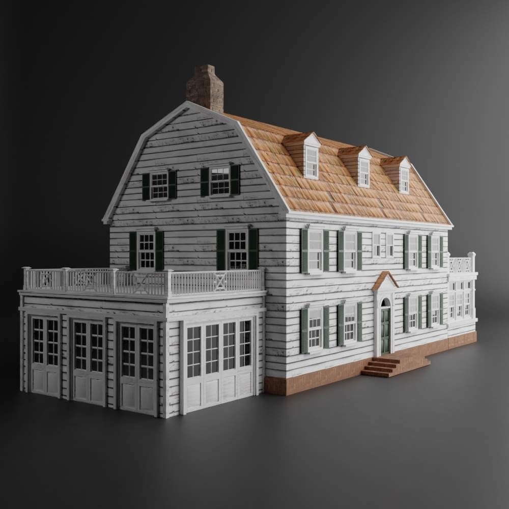 Amityville Horror House 3d Floor Plan