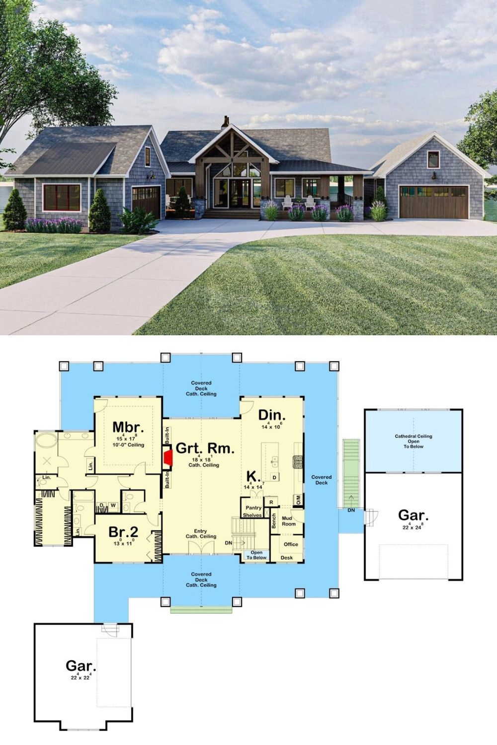 An Introduction To One Story Lake House Plans House Plans
