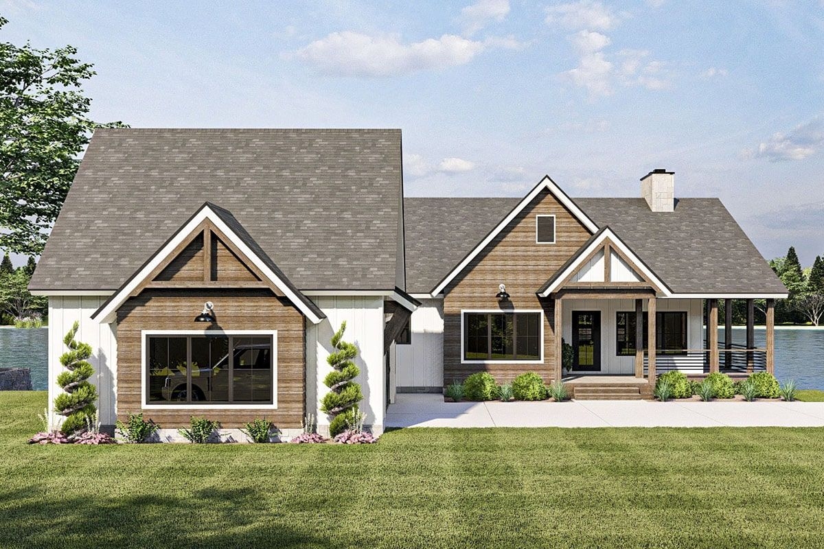 An Introduction To One Story Lake House Plans House Plans