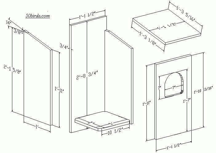 Barred Owl House 70birds Birdhouse Plans Index