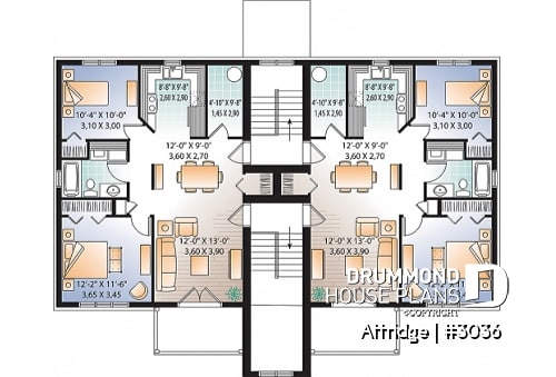 Best Multi Unit House Plans Modern Multi Family And Duplex Plans