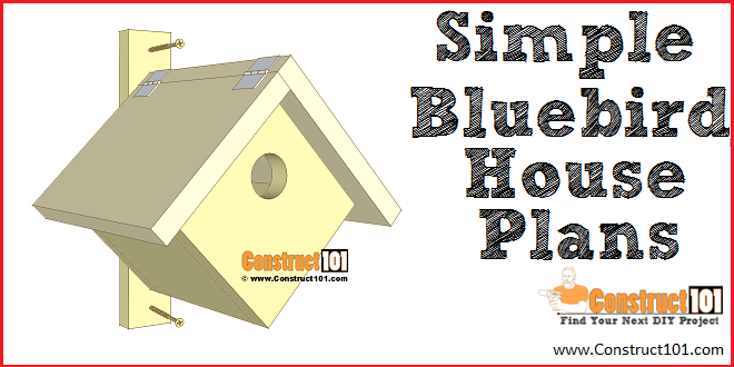 Bird House Plans Free PDF Download Construct101