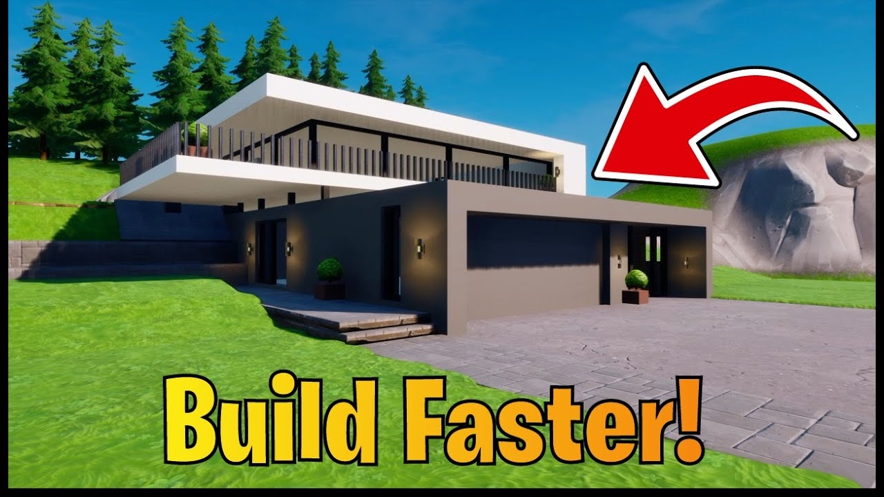 Build Modern Houses Faster Fortnite Creative Tutorial YouTube