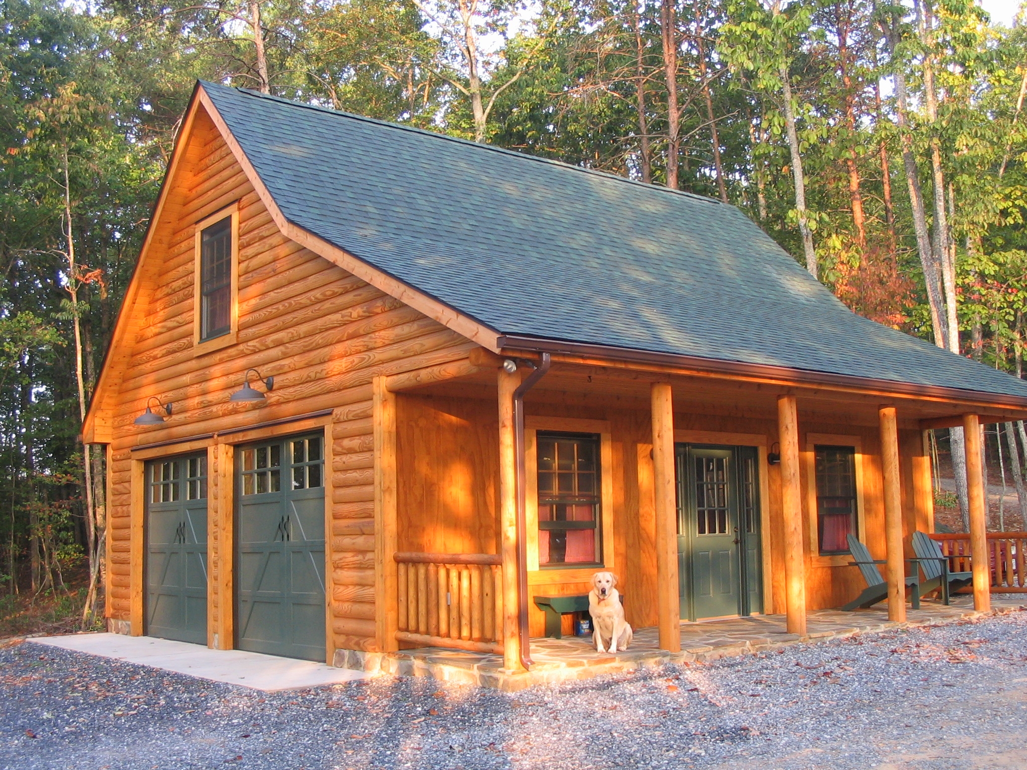 Cabin Floor Plans With Loft And Garage Floorplans click
