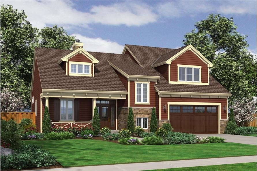 Cape Cod House Plan 4 Bedrms 2 5 Baths 2167 Sq Ft 169 1100