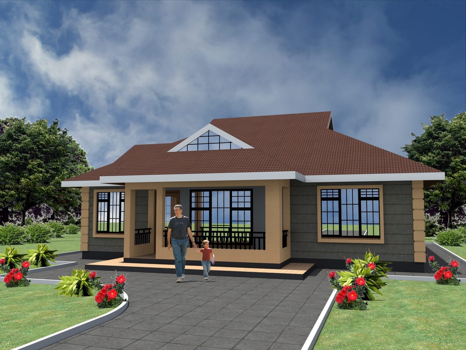 Cheap 3 Bedroom House Plans Design HPD Consult