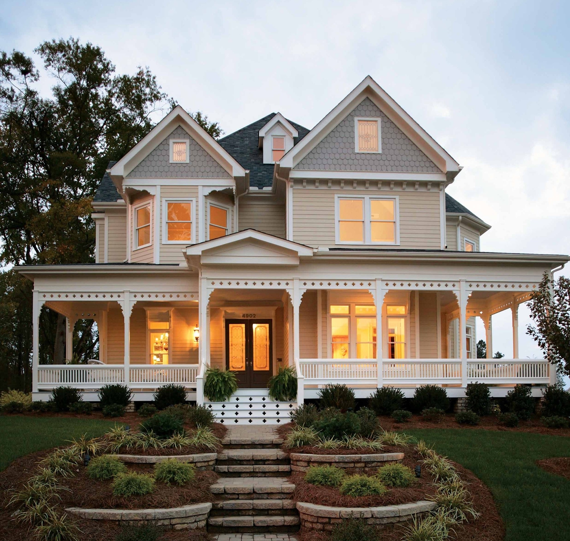 Colonial Farmhouse Plans Wrap Around Porch Randolph Indoor And 