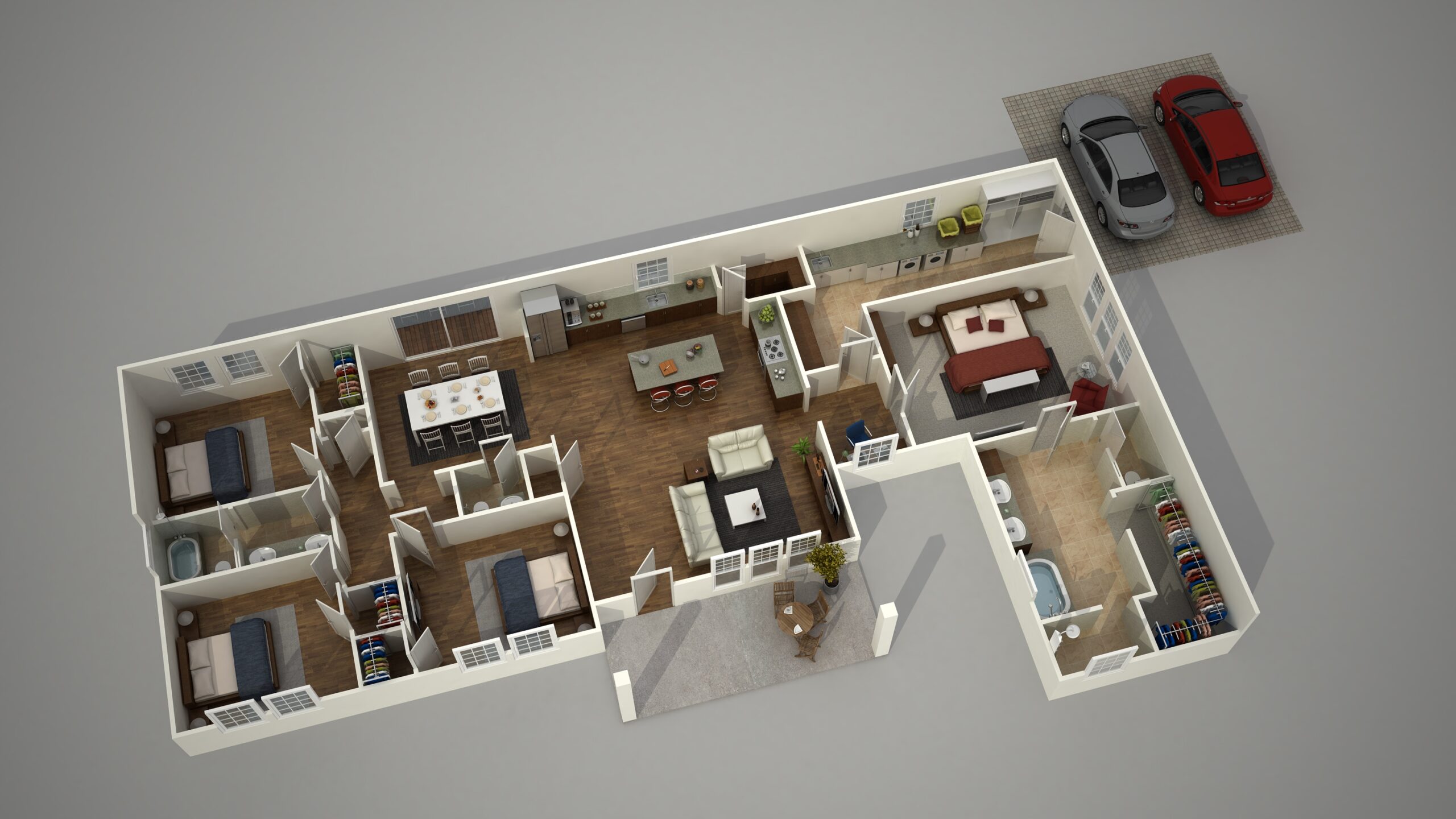 Create 3D Floor Plan Rendering In 3ds MAX Architecture Tutorial