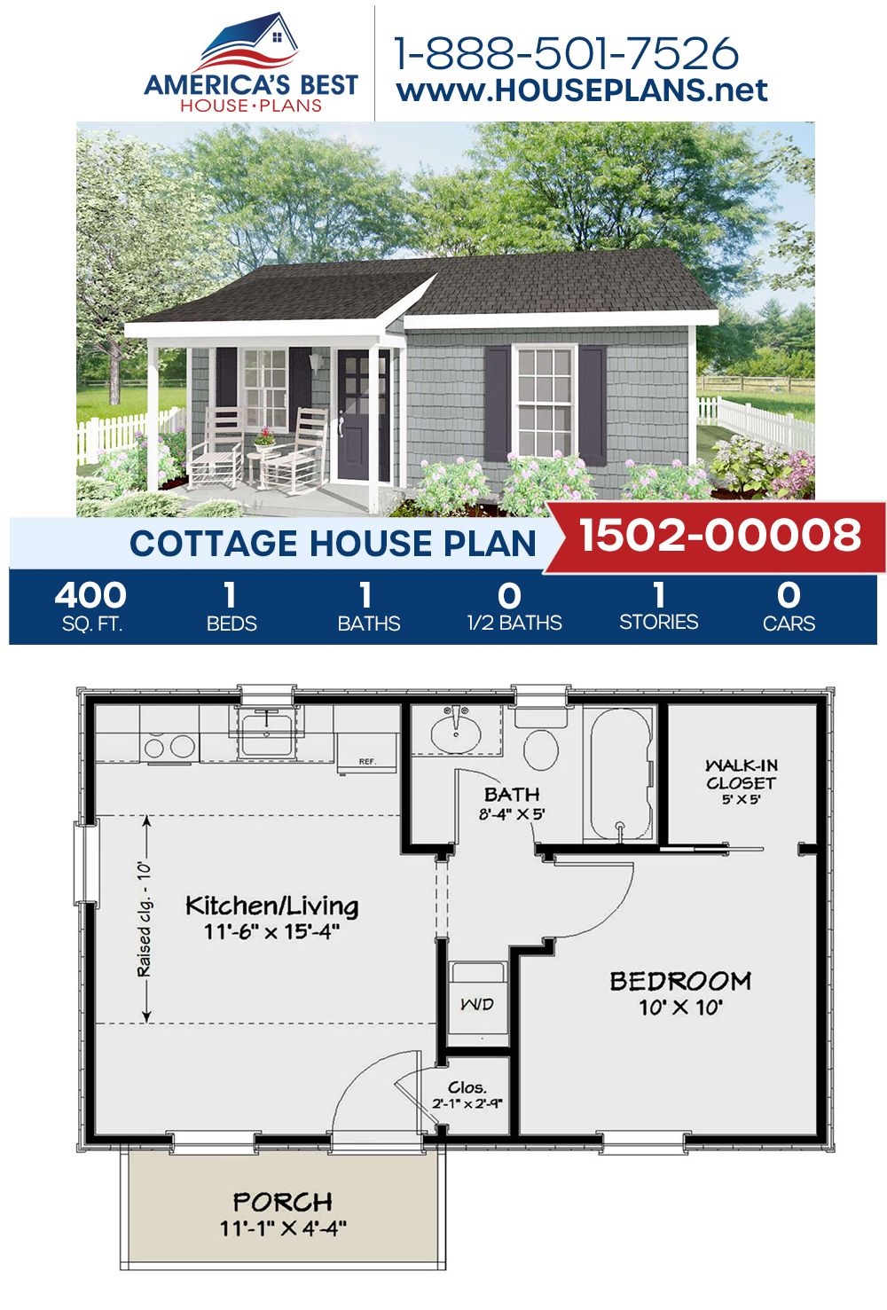 Discover The Benefits Of Living In A 400 Square Feet House Plan 