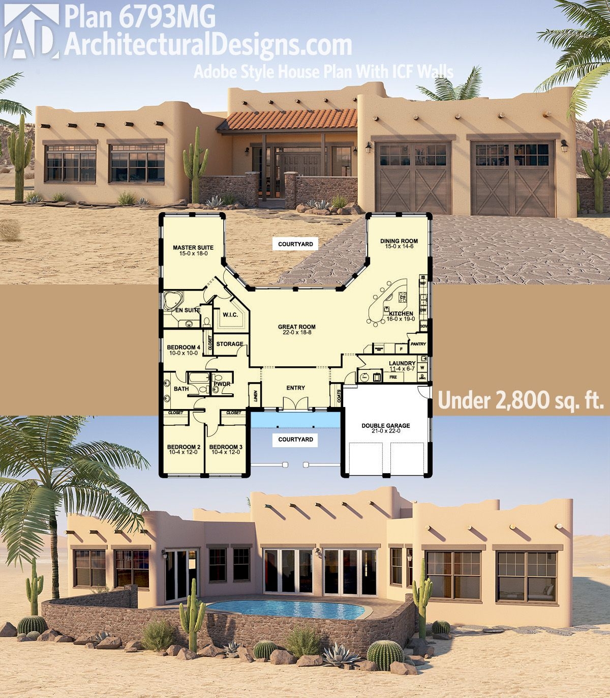 Exploring Adobe Style House Plans House Plans