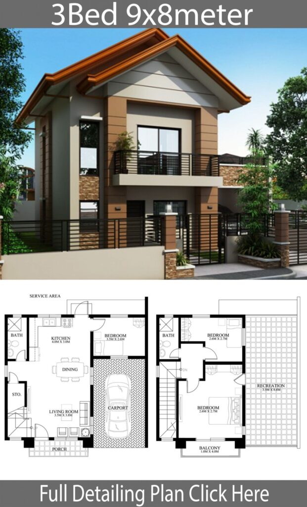 2 Bedroom House Plans 2 Story - houseplans.weloveprintables.net