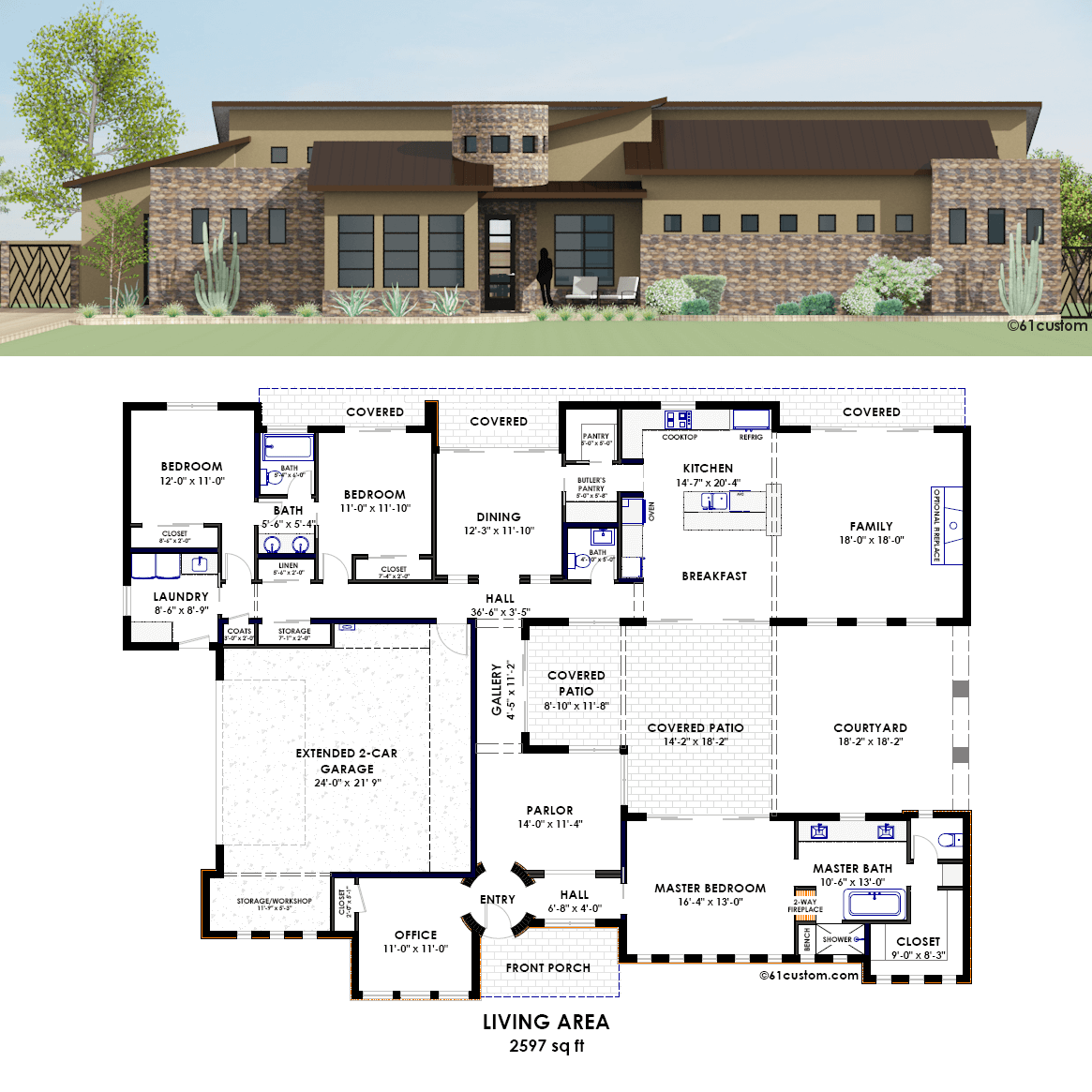 Floor Plans With Courtyard In Center Image To U