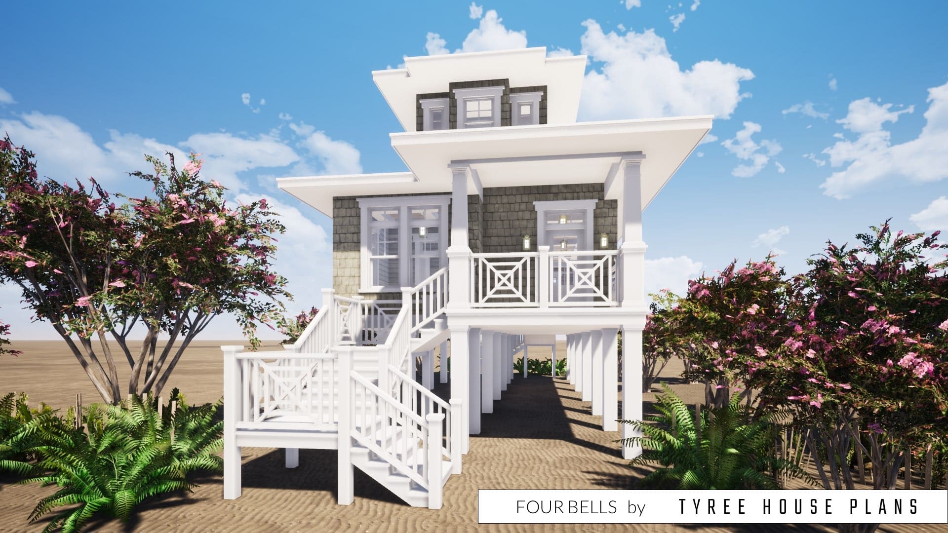 Four Bells Charming Two Bed Beach House Plan Created By Tyree House 