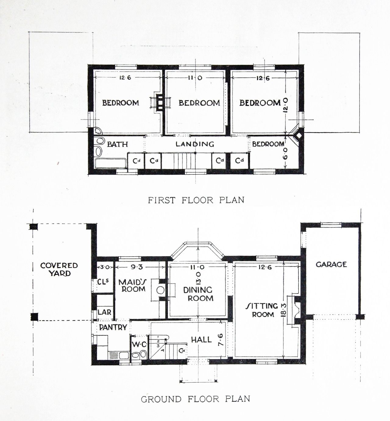 Georgian Architecture House Plans