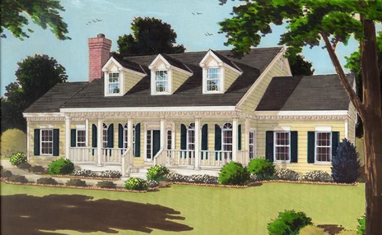 GREAT ONE STORY 7645 3 Bedrooms And 2 5 Baths The House Designers