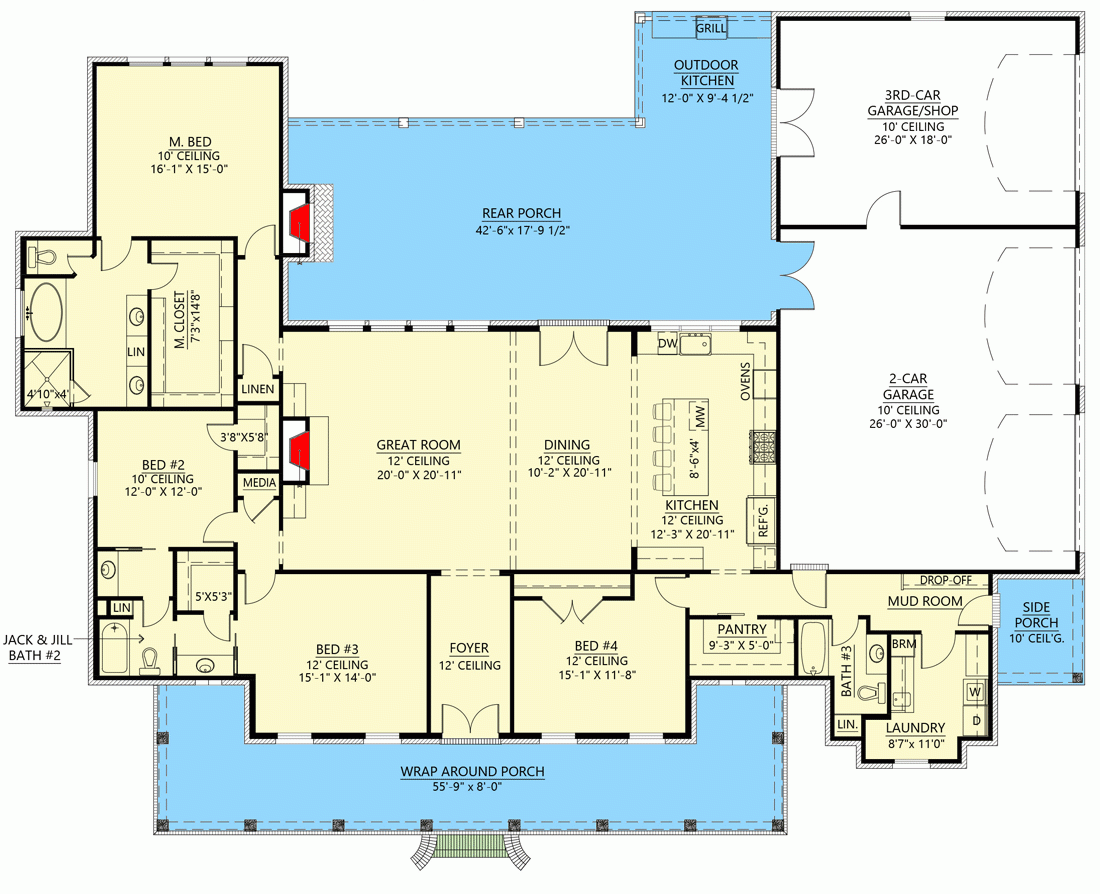 Ground Floor House Plans 3000 Sq Ft Floor Roma