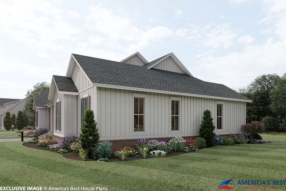 House Plan 041 00202 Modern Farmhouse Plan 3 076 Square Feet 4 